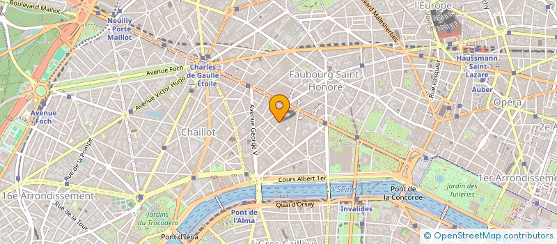 localisation de l'entreprise CELK à PARIS