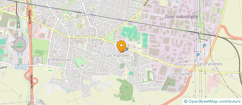 localisation de l'entreprise CELKA  PUSIGNAN