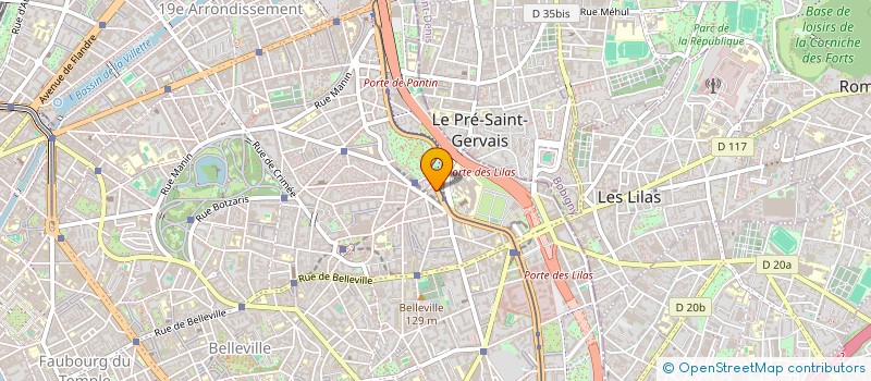 localisation de l'entreprise CELL-SAT TELECOM à PARIS