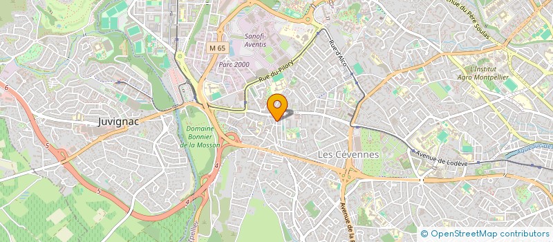 localisation de l'entreprise CELLA'SCIENCE - SCIENCES CITOYENNES A CELLENEUVE à MONTPELLIER