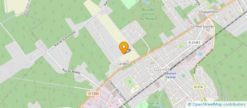 localisation de l'entreprise CELLAB  PESSAC