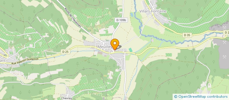 localisation de l'entreprise CELLAR DOOR  MEUILLEY