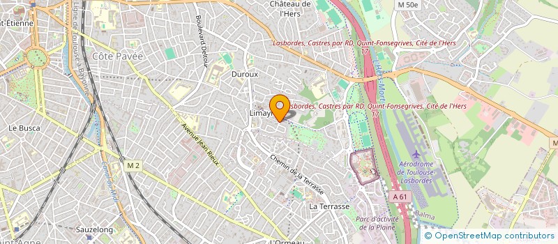 localisation de l'entreprise CELLARIS à TOULOUSE