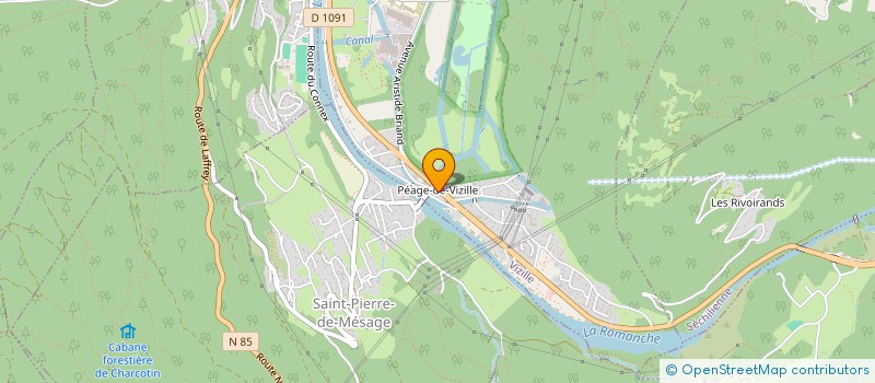 localisation de l'entreprise CELLAURO-LO-MONACO  VIZILLE