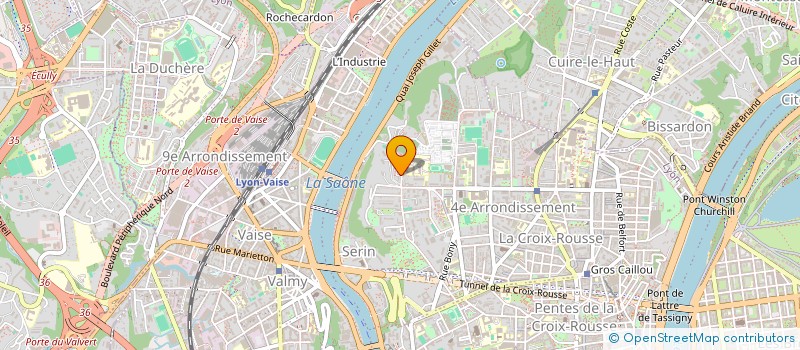 localisation de l'entreprise CELLE ALLEE DE L'IMMOBILIER  BOURGOIN-JALLIEU