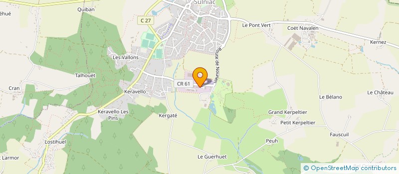 localisation de l'entreprise CELLEB à SULNIAC
