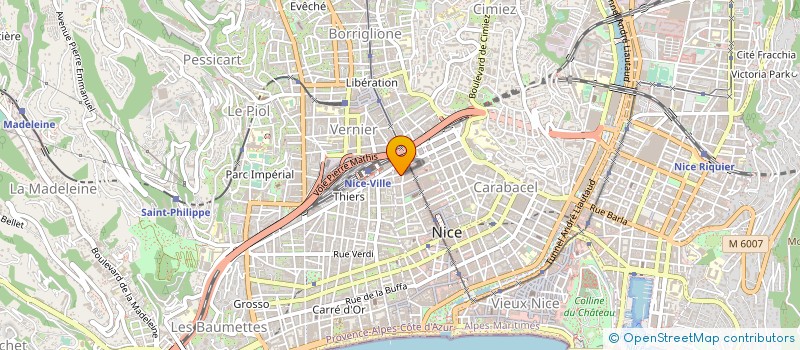 localisation de l'entreprise CELLEMI à NICE