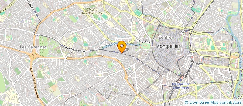localisation de l'entreprise CELLENEUVE IMMOBILIER à MONTPELLIER