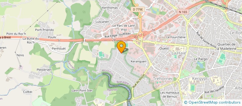 localisation de l'entreprise CELLI à VANNES