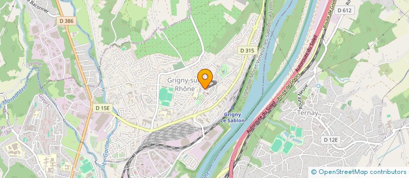 localisation de l'entreprise CELLIA  GRIGNY