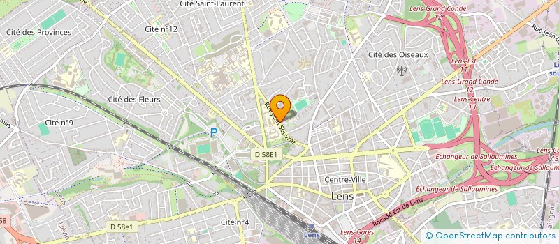 localisation de l'entreprise CELLIAL TECHNOLOGIES  LENS