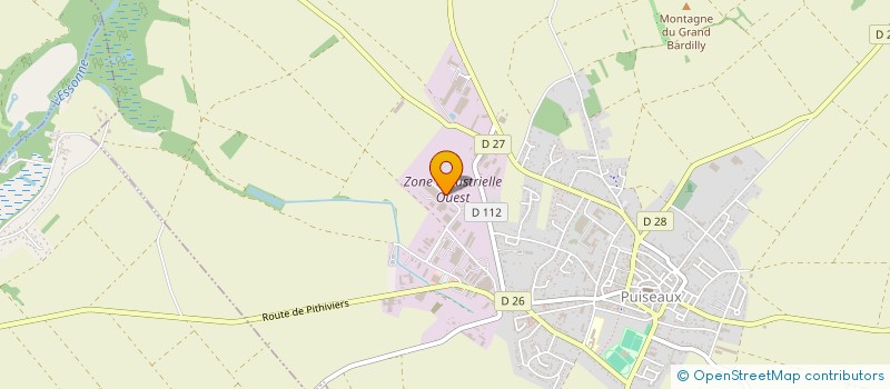localisation de l'entreprise CELLIER DEPANNAGES à PUISEAUX