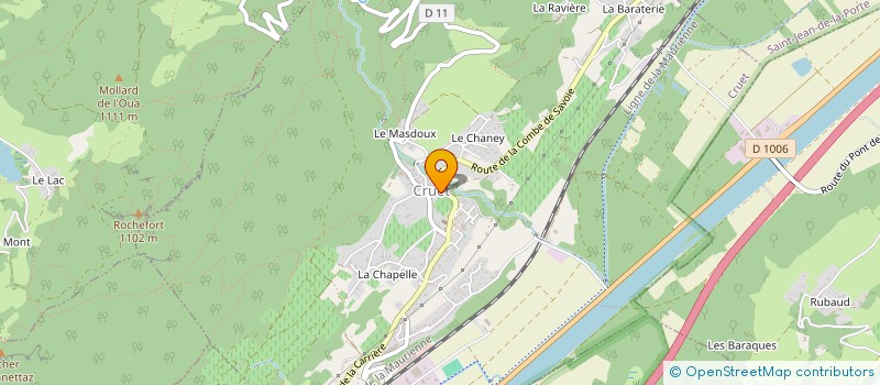 localisation de l'entreprise CELLIERS ET CABANES DES COTEAUX BAUJUS  CRUET