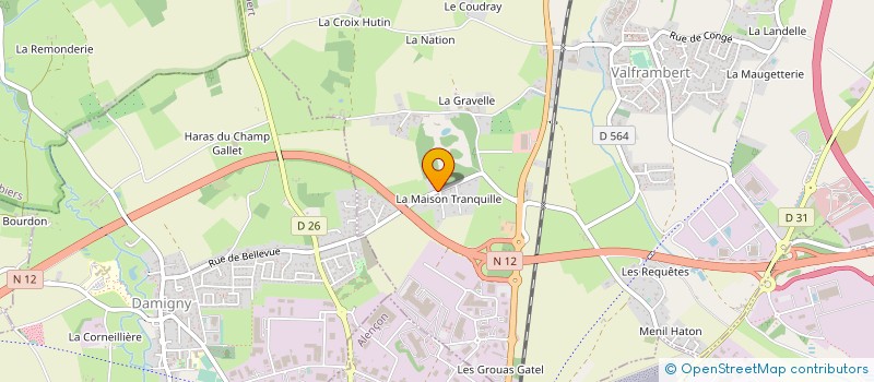 localisation de l'entreprise CELLIS DISTRIBUTION à MIEUXCE