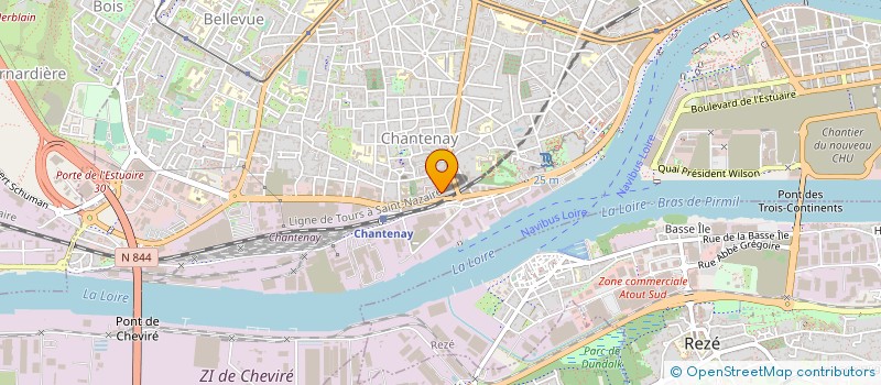 localisation de l'entreprise CELLKRAFT BOIS à NANTES