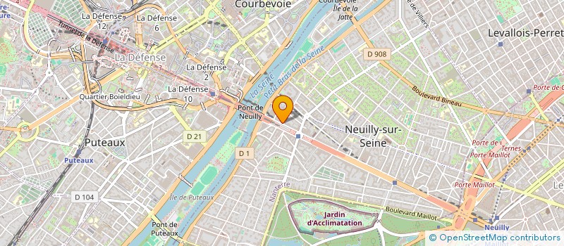 localisation de l'entreprise CELLMARK FRANCE SAS à NEUILLY-SUR-SEINE