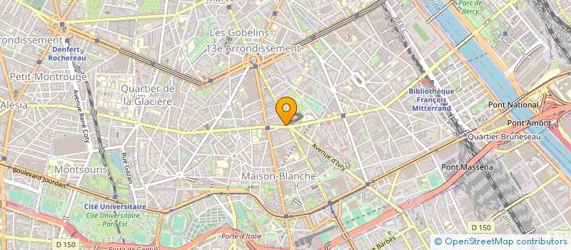 localisation de l'entreprise CELLO SAS à PARIS 13