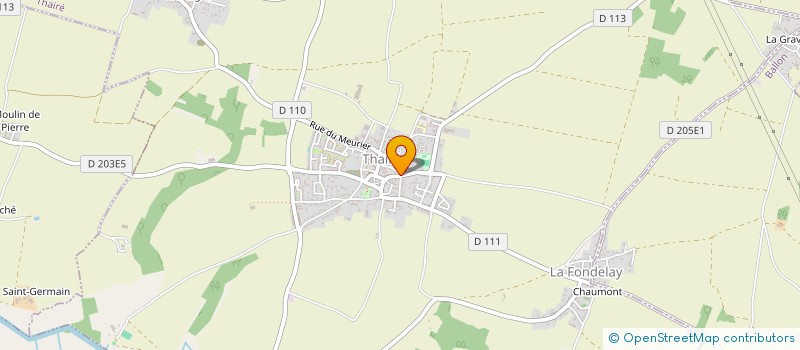 localisation de l'entreprise CELLOBUSITO  THAIRE