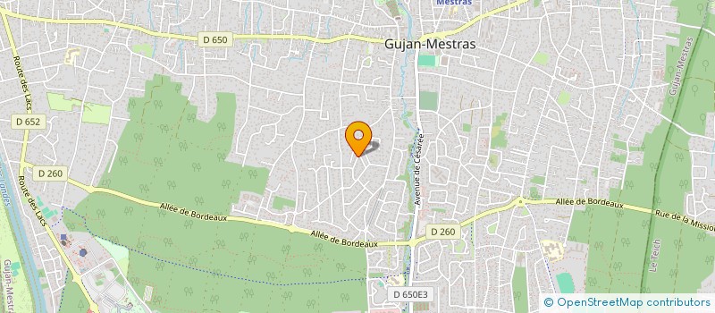 localisation de l'entreprise CELLOFLY  GUJAN-MESTRAS