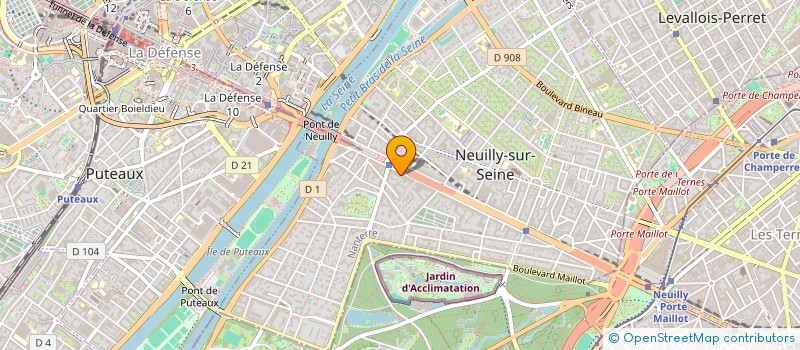 localisation de l'entreprise CELLTRION HEALTHCARE FRANCE SAS à NEUILLY-SUR-SEINE