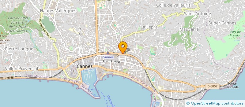 localisation de l'entreprise CELLU LIANE à CANNES