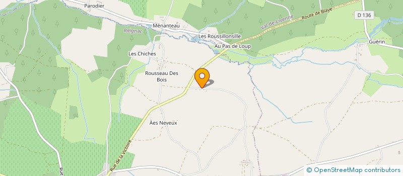localisation de l'entreprise CELLULE CULT LOISIRS AUTOROUTE SUD à REIGNAC