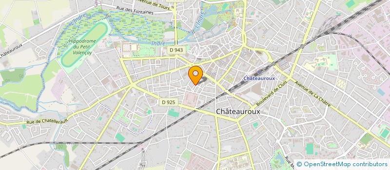 localisation de l'entreprise CELLULE ECARTS à CHATEAUROUX