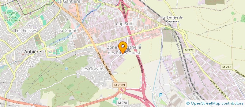 localisation de l'entreprise CELLULE ECOLOGIQUE DE SOINS DENTAIRES OASIS DE SOINS ET DESERTS MEDICAUX  AUBIERE