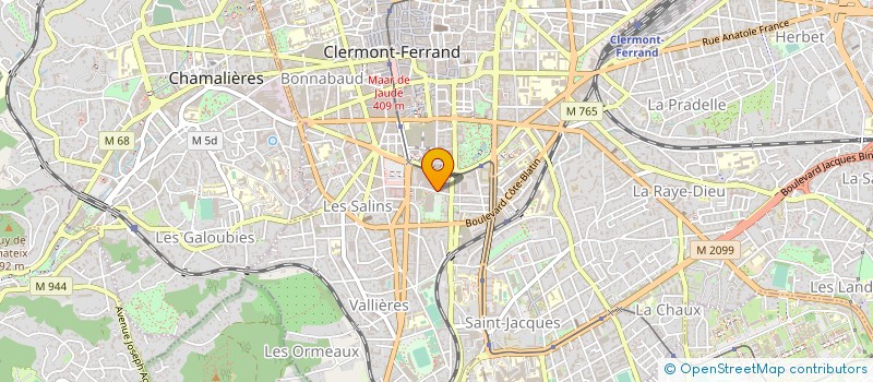 localisation de l'entreprise CELLULE ECONOM REGION AUVERGNE à CLERMONT-FERRAND