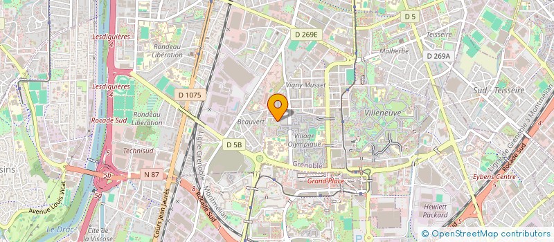 localisation de l'entreprise CELLULE HIT à GRENOBLE