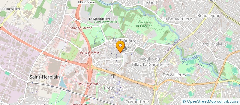 localisation de l'entreprise CELLULE LIBRE EMPLOI à SAINT-HERBLAIN