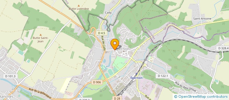 localisation de l'entreprise CELLULE MARCHES à EPERNON