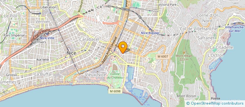 localisation de l'entreprise CELLULE T4  NICE