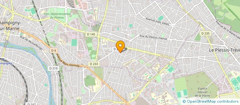 localisation de l'entreprise CELLULEAPPRO à CHAMPIGNY-SUR-MARNE