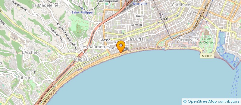 localisation de l'entreprise CELLUPLAST.SARL à NICE