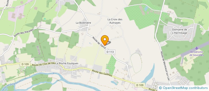 localisation de l'entreprise CELMA  LOIRE-AUTHION