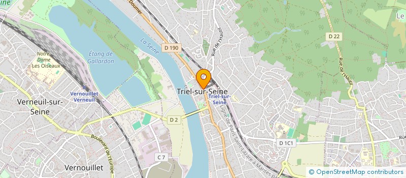 localisation de l'entreprise CELMAIT  TRIEL-SUR-SEINE