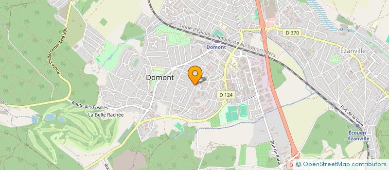 localisation de l'entreprise CELMATT  DOMONT