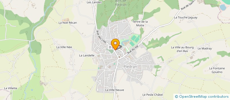 localisation de l'entreprise CELO  PLEDRAN