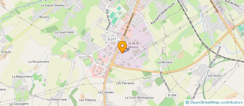 localisation de l'entreprise CELOA à FLERS