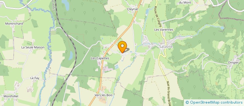 localisation de l'entreprise CELOA  SALAVRE