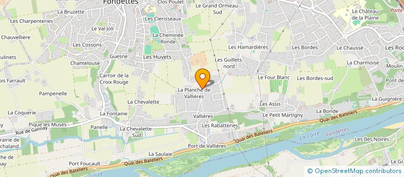 localisation de l'entreprise CELOAN à FONDETTES