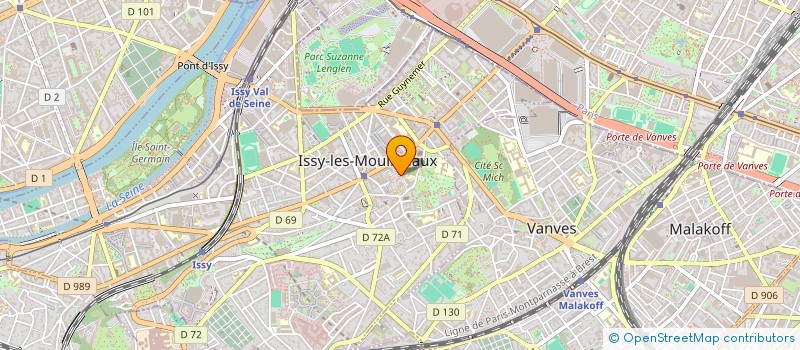 localisation de l'entreprise CELOCASE à ISSY-LES-MOULINEAUX