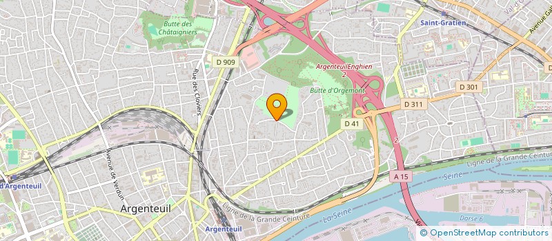 localisation de l'entreprise CELOGI IMMO  ARGENTEUIL