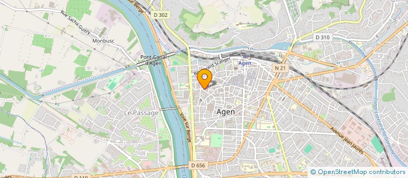 localisation de l'entreprise CELOIN à AGEN