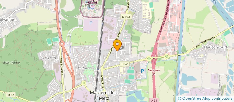 localisation de l'entreprise CELOLU  MAIZIERES-LES-METZ