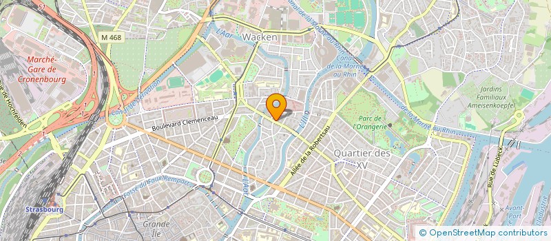 localisation de l'entreprise CELPAK  STRASBOURG