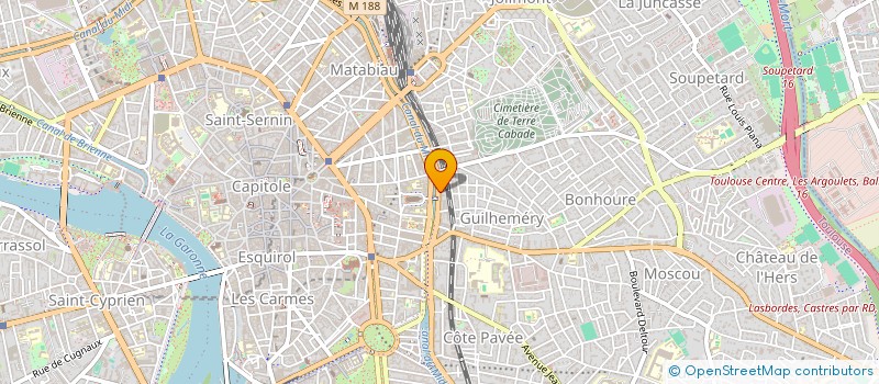 localisation de l'entreprise CELPHI à TOULOUSE