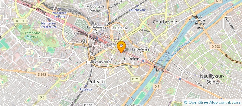 localisation de l'entreprise CELPRAM à PUTEAUX