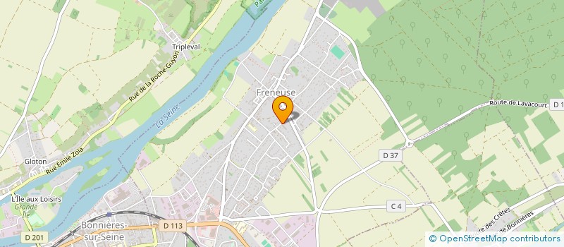 localisation de l'entreprise CELRIC  FRENEUSE